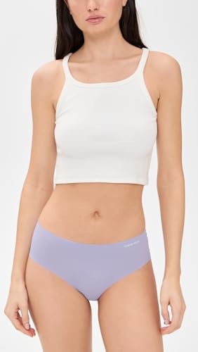 Image of Calvin Klein womens Invisibles Seamless Hipster Panties, Multipack