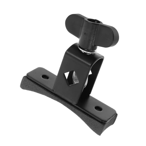 GOOHOCHY Cowbell Mount Clamp Drum Hoop Bracket for Quick Setup for Percussion Accessories Bass Drum Tambourine Cowbell Mounting