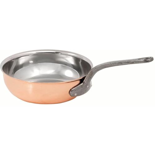 Matfer Bourgeat Sartén de cobre sin tapa (28 cm)