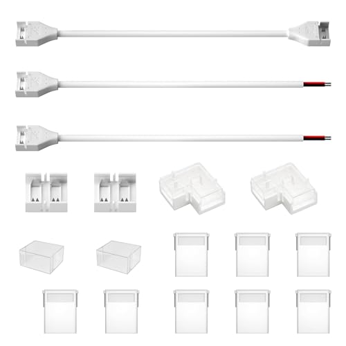 COB Strip IP67 Waterproof Connectors for 8mm COB LED Strip