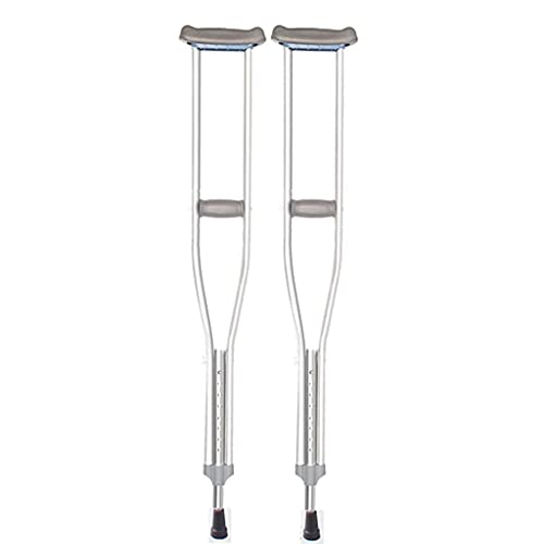Béquilles adultes de marche sous-axillaires cannes aluminium senior