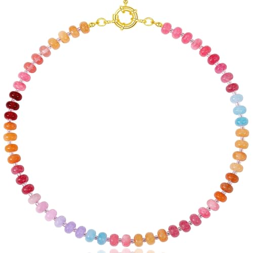 Colorful Beaded Necklace for Women 16