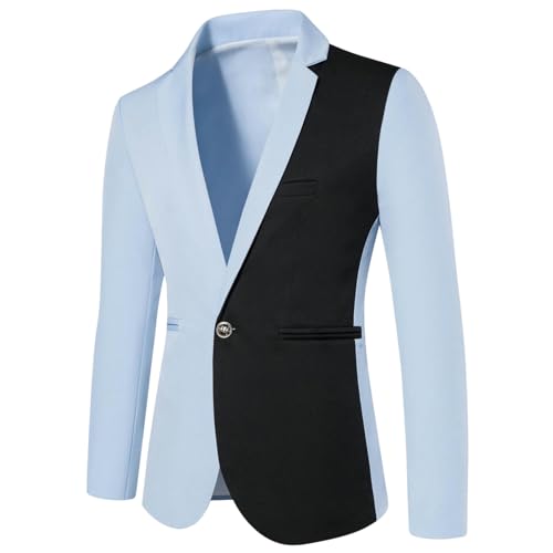 Blazer décontracté homme bleu ciel idéal pour vos sorties printanières
