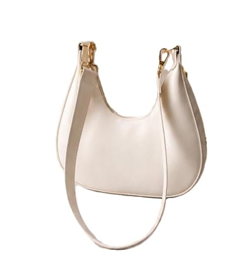 Women Trendy Carry Bag Self Design Pattern PU Material Stylish Handbag for Casual Outings Cream-image-48