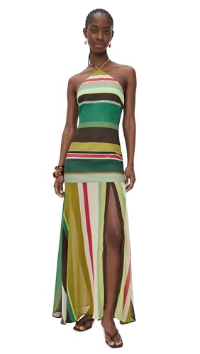 Seven Wonders Women's Estella Halter High Slit Maxi Dress, Estella
