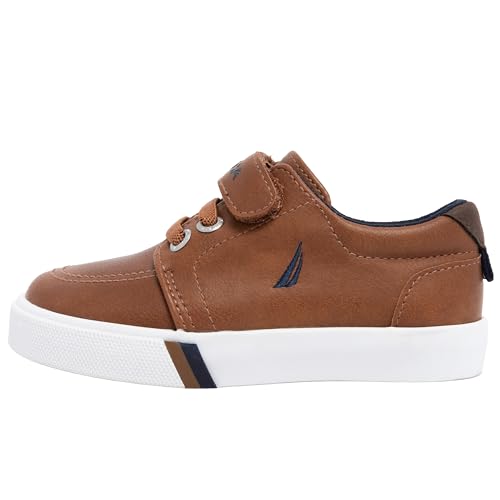 Image of Nautica Kids Adjustable Strap Shoes | Comfortable Casual Sneakers for Boys and Girls, Toddlers & Little Kids