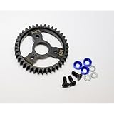 Hot Racing SRVO440 Steel Spur Gear (40T 1.0 Mod)(Blue) - Traxxas