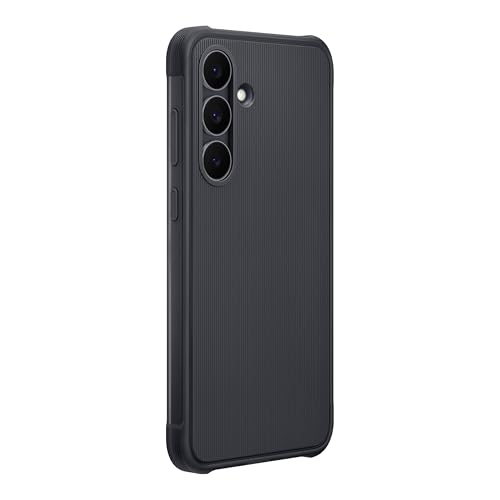 Image of SAMSUNG Galaxy S25 FE Rugged Phone Case, Tough Durable Design, Military-Grade Protection, Scratch Resistant Silicone, Slim Comfortable Design, US Version, Black