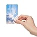 Juvale Celebration of Life Prayer Cards for Memorial, Bereavement Poem Funeral Favors (100 Pack)