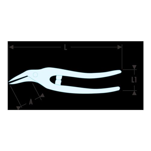 Cisaille Passe-Franc Facom 884.30 outil coupe tôle acier 30cm - 3