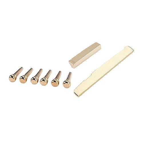 Écrou de chevalet en laiton pour guitare acoustique sans perte de son