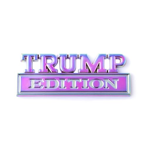 Emblema de la edición Trump para renovar el aspecto exterior de SUV y camiones fácilmente