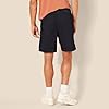 Amazon Essentials Men's Relaxed Fit 8" (20cm) Cotton Elasticated Waist Pull On Drawstring Walk Shorts, Black, 3XL #2
