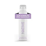 Native Deodorant & Body Spray Contains Naturally Derived Ingredients | Deodorant for Women and Men, All Day Odor Protection, Aluminum and Hydrocarbon Propellant Free | Lilac & White Tea