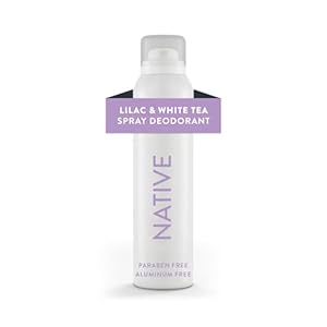 Native Deodorant & Body Spray Contains Naturally Derived Ingredients | Deodorant for Women and Men, All Day Odor Protection, Aluminum and Hydrocarbon Propellant Free | Lilac & White Tea
