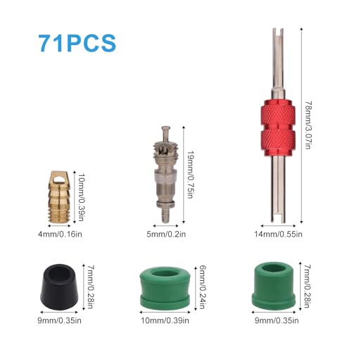 Peutier 1030442 71Pcs Car A/C Repair Kit thumb #1