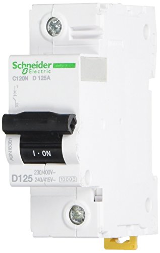 C120N 1P 125A D disjoncteur magnéto-thermique 10000A protection réseau électrique industriel