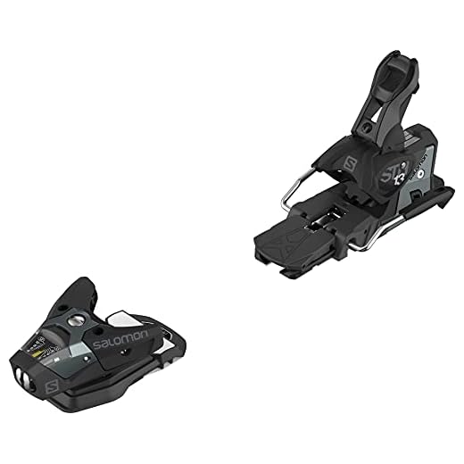 Salomon STH2 WTR 13 Ski Bindings Sz 115mm Black/Grey