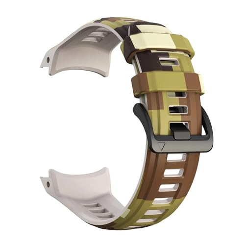[�����ȓX] 22mm 26mm �J���t���[�W���v�����g�u���X���b�g �ɓK��Garmin Instinct 3 �o���h Instinct E ���X�g�o���h �ɓK��Garmin Fenix 8 �X�g���b�v Correa Approach S70(Brown,