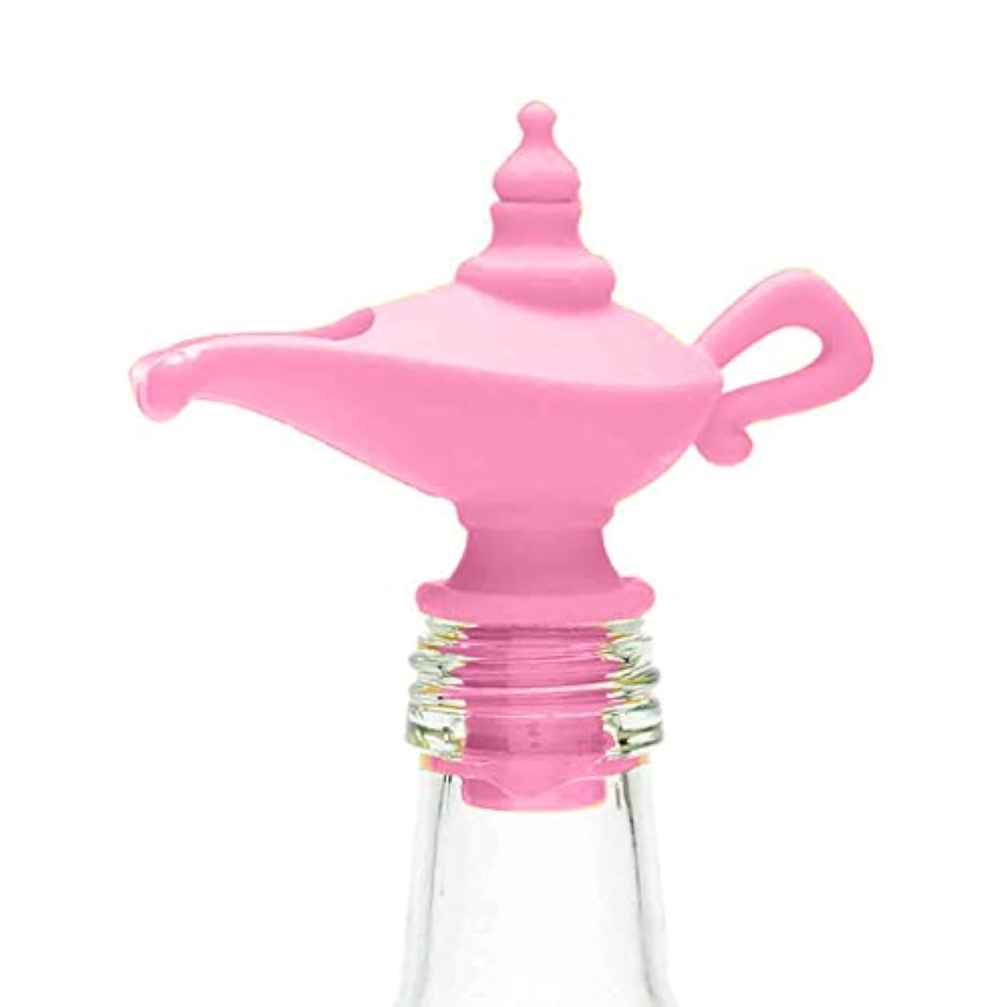 Silicone Genie Aladdin Lamp Shaped Oil Pourer, Pink