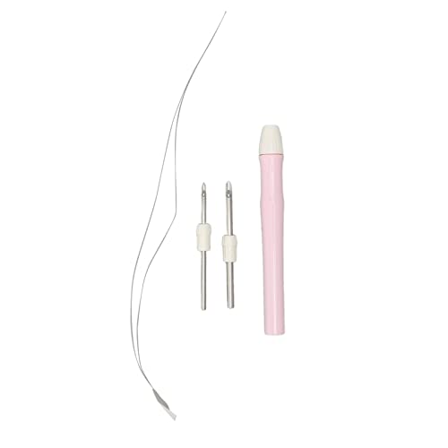 Adjustable Comfortable Grip Punch Needle Set for DIY Craft Stitching Household