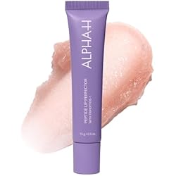 Alpha-H Peptide Lip Balm - Hydrating Peppermint Treatment (15g) | Tripeptide-1 & Hyaluronic Acid, Condition Dry & Cracked Lips, Hydrates for a Smoother Look, Cruelty Free, Australian Made