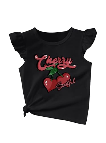 Girls' Graphic Tank Tops Kids Cute Summer Tops Casual Sleeveless Shirts