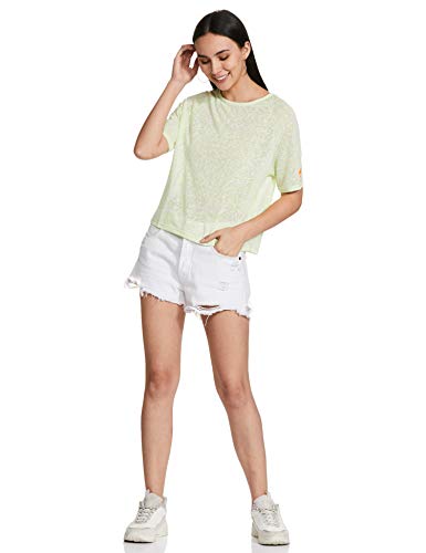 Image of United Colors of Benetton Women's Solid Regular Fit Shirt