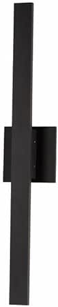 ET2 Alumilux Line - 24 Inch 13W 2 LED Outdoor Wall Sconce-Black Finish