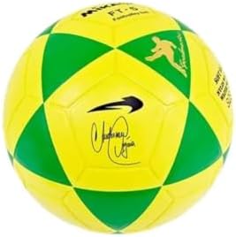 Bola Futevôlei Ft-5 Anderson Águia Amarelo E Verde