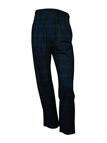 Nautica Men's Navy Check Cozy Fleece Pant