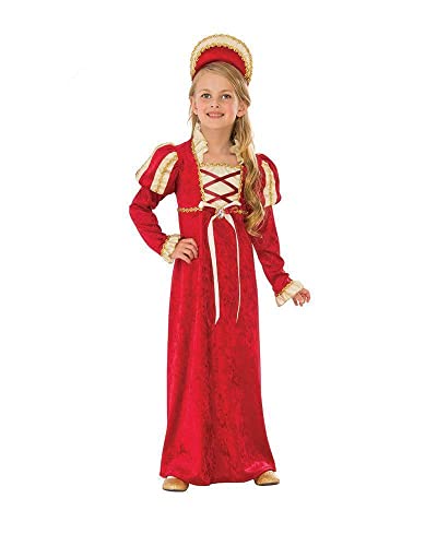 Disfraz niña Princesa Medieval Rubies pequeño miniatura 1