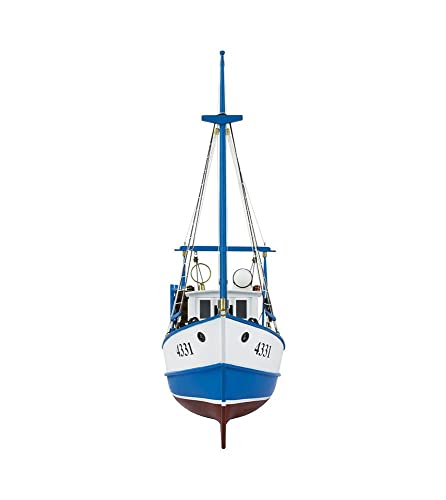 Artesania Latina, Wooden Ship Model Kit, Spaniard and Mediterranean Fishing Boat, Trawler Mare Nostrum, Model 20100N - Image 2