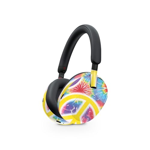 Image of MightySkins Glossy Glitter Skin Compatible with Sony WH-1000XM5 Headphones - Peaceful Explosion | Protective, Durable High-Gloss Glitter Finish | Easy to Apply