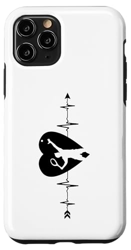 Love Tennis Heartbeat Fun �e�j�X�v���[���[ �X�}�z�P�[�X iPhone 11 Pro �p
