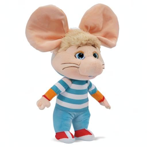 Grandi Giochi Topo Gigio, Soft Plush Classic Version with Jeans