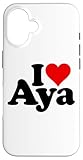 Photo Gallery i love heart aya nome su un tee custodia per iphone 16 Photo Gallery i love heart aya nome su un tee custodia per iphone 16