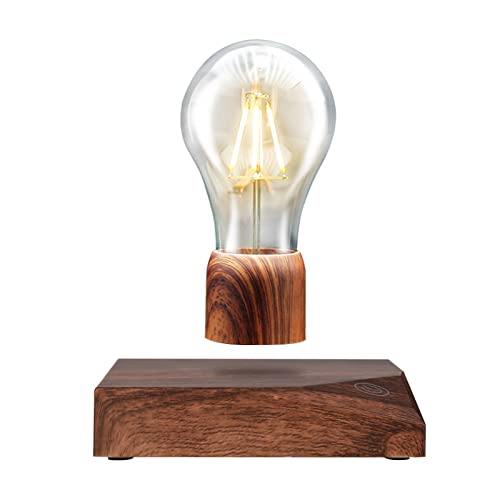 Dabey Ampoule Flottante Maglev,Lampe de Bureau Flottante à lévitation magnétique Ampoule à LED Veilleuse avec Base TouchSwitch pour la décoration de Bureau à Domicile Enfants Amis Cadeau spécial Cover