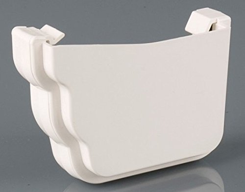 Style ProBrett Martin 106mm Prostyle (Ogee) Gutter Right Hand External Stopend BR087RW White