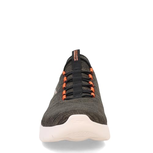 Skechers Men's Street, GO WALK Flex – Ultra Sneakers – Extra Wide Width Olive Black3