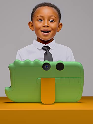 Coopers Kids Tablet 7 Inch Android 11 Tablet For Kids, 2Gb Ram 32Gb Rom Toddler Pc Tablets For Child, Ips Touch Screen, Dual Camera, Dual Speaker, Wifi Computer Tablet, Green #TOP6