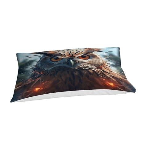 Funda nórdica 135x200cm de impresión digital 3D textil con motivos animales 6