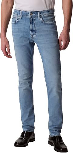 Calvin Klein Vaqueros Hombre Arrow Stone Skinny Fit, Azul (Arrow Stone), 32W/28L