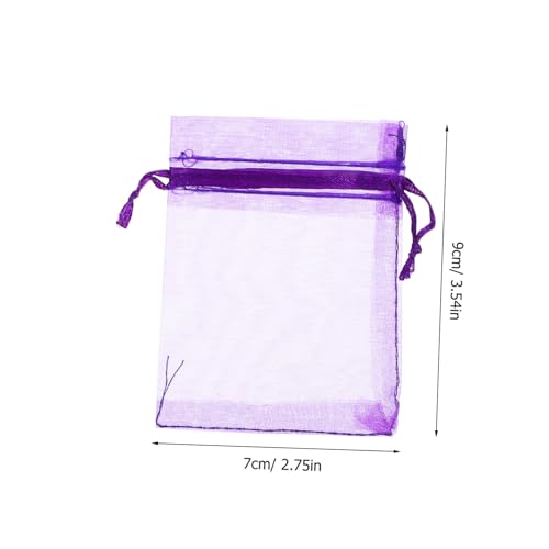 100 bolsas saquetas secas lavanda para almacenamiento miniatura 2