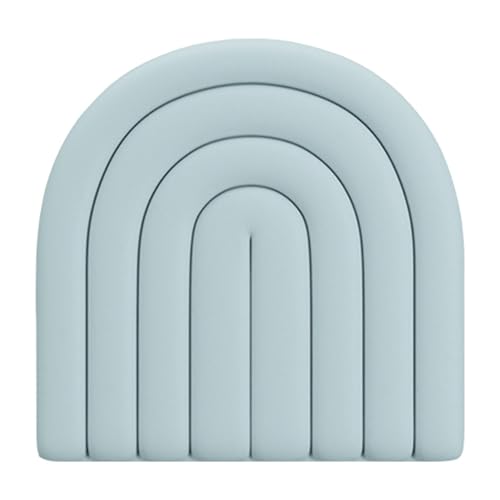 Paneles de pared - Pegatinas de pared 3D | Acolchado de pared anticolisión para niños | Paneles de pared tapizados | Tapetes de pared decorativos para guardería | Cabecero de despegar y pegar para