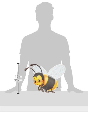 Décorations murales abeille Beistle 57781 en carton rigide de 43 cm - 3