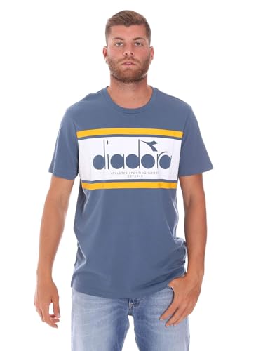 T-Shirt Diadora Bleu Homme 502176632 haut sport manches courtes
