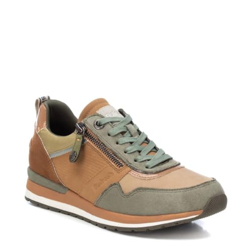 Refresh Para Mujer. 17205904-KAKI Zapatillas 172059 Verde (39), 1 A 3Cm, Cremallera, Casual - 3