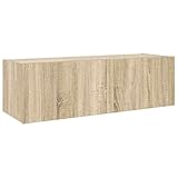 Cette armoire TV murale est la solution parfaite pour votre espace de vie afin de maximiser l'espace et de garder les surfaces au sol sans encombrement.
