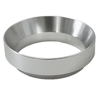 Vroxdrez Anillo Dosificador Café 58mm, Embudo Dosificador Magnético Compatible con Portafiltro 58mm, Accesorio para Cafetera, Máquinas de Café para Barista y Cafetería0